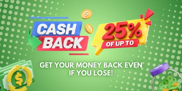 Session history strip on the rainbet promo code app